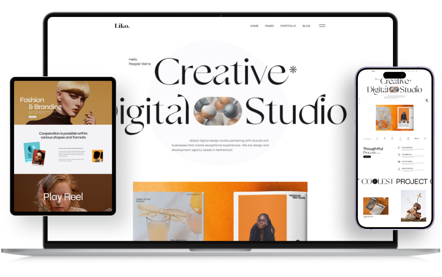 Anteprima sito web responsive per aziende - Fa Studio Agency Bergamo